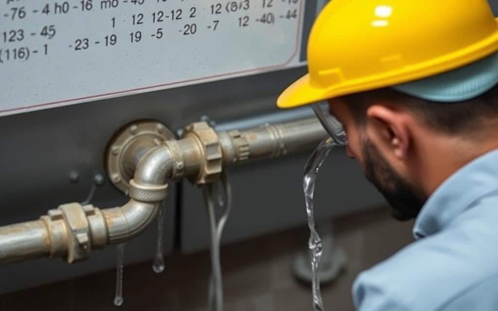 كشف تسربات مياه الخليج