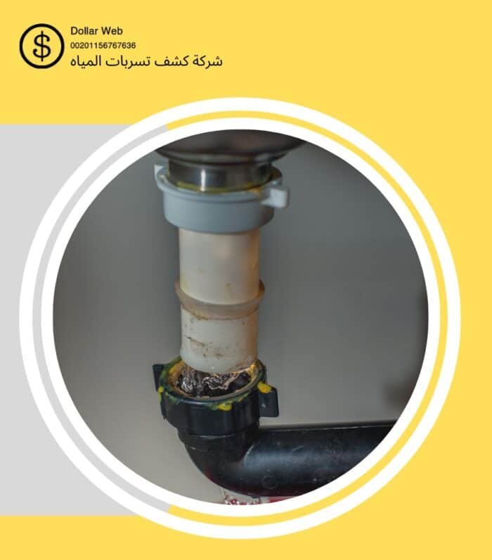 كشف تسربات مياه منفوحة