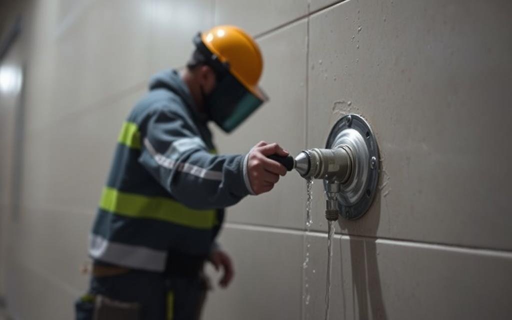 كيف أعرف إذا في تسرب ماء؟