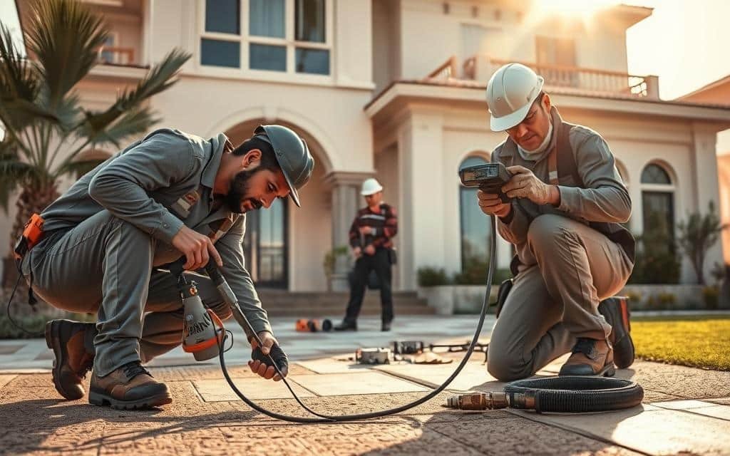 كشف تسربات الخليج بالرياض