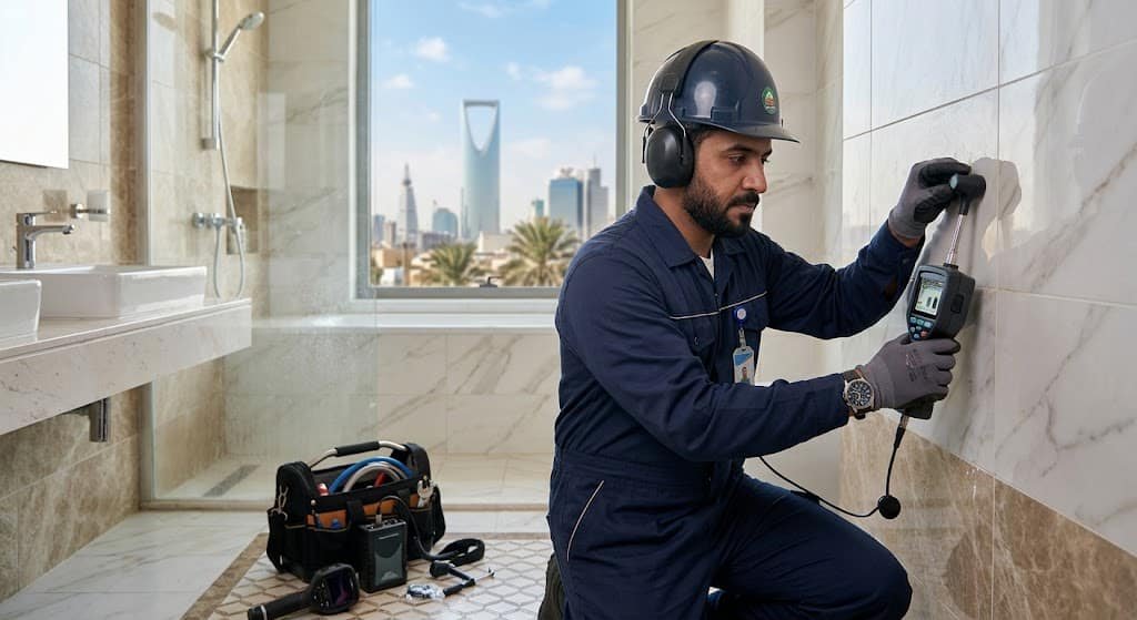 كشف تسربات حي الفلاح بالرياض