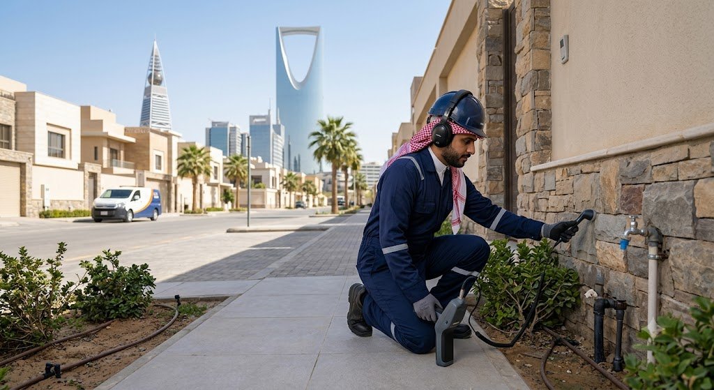 كشف تسربات حي السلي بالرياض لتقديم أفضل خدمات فحص ومعالجة تسربات المياه باحترافية وجودة عالية